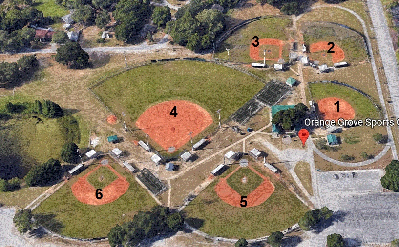 Orange Grove Sports Complex - Field 1 BB 40/60 - 140&#39;